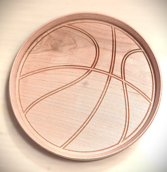 Add a sporty touch to home, office, and dorm décor. Gift for sports fans. Made in Asheville, NC. Safe for serving food, organizing medications, or rolling tobacco.