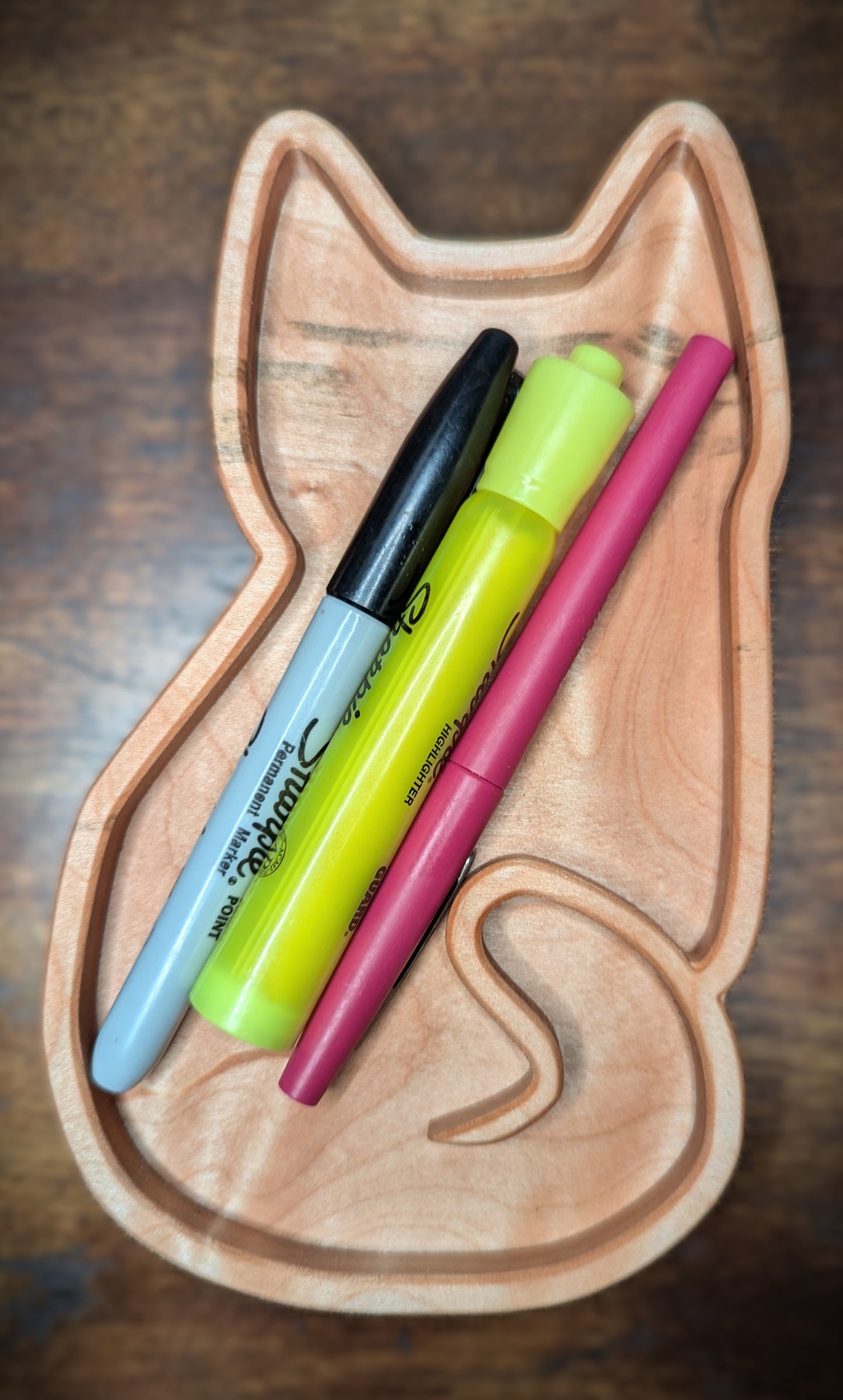Perfect for storing pens, markers, great office decor, home decor, gift, made in Asheville, NC.