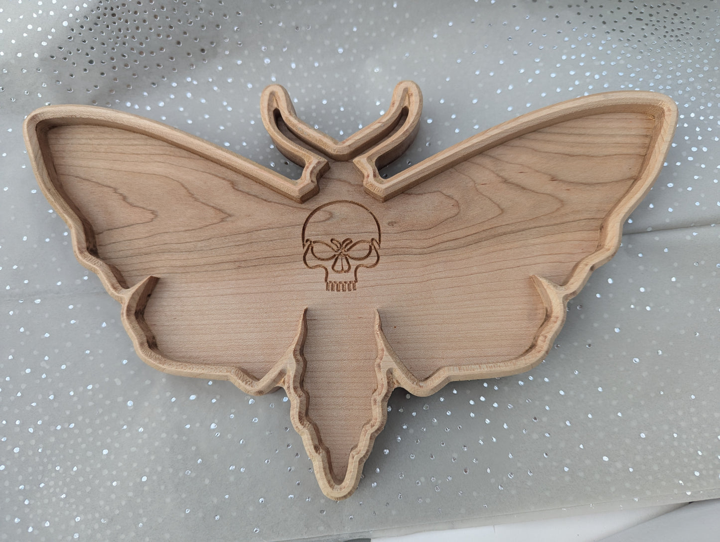 Home, office, and dorm decor perfect gift for tattoo-lover, rustic, gothic, country, farmhouse decor. Made in Asheville, NC.