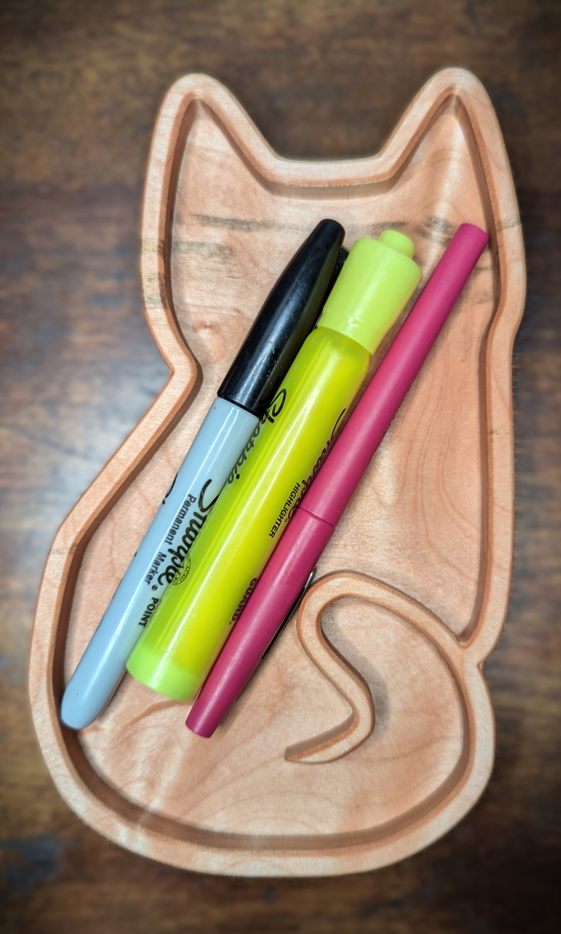 Perfect for storing pens, markers, great office decor, home decor, gift, made in Asheville, NC.